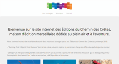 Desktop Screenshot of chemindescretes.fr