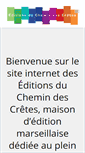 Mobile Screenshot of chemindescretes.fr